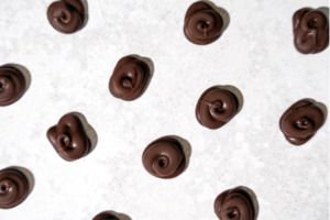Caramel Dark Chocolate Swirls - Vegan