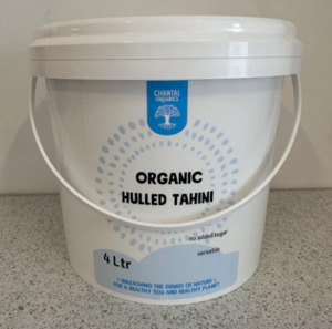 Products: Organic Hulled Tahini - 4lt Pail