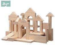 $100 Plus: Unit blocks 50pcs by plan toys