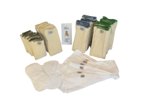 Custom Bundle: Inserts with Organic Prefolds Multi Pack - 10, 15 or 25% discount!