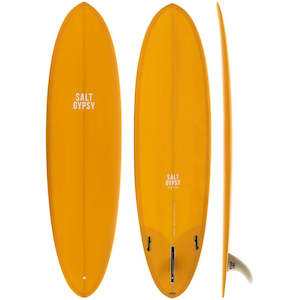 Salt Gypsy: SALT GYPSY MID TIDE 6'4" MUSTARD TINT