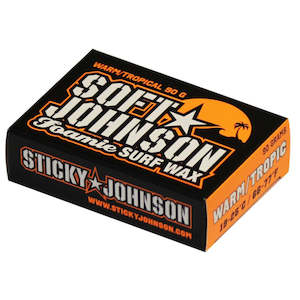 Home Pos Page: STICKY JOHNSON SOFT JOHNSON WARM/TROPICAL WATER FOAMIE WAX