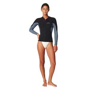 Full Price For Bold Sale Wetsuits: O'NEILL WMNS BAHIA FULL ZIP JACKET 1.5MM 2025 - ALOHA TILE