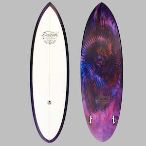 Dalton Shapes: DALTON SHAPES TWIN FLYNN 2 ROUND PU 5'11" FCS II