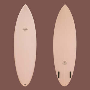 Hayden Chamberlain Surfboards: HAYDEN CHAMBERLAIN TWIN PIN 5'10" PU FUTURES 31L