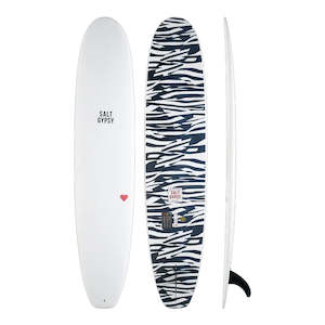 Salt Gypsy: SALT GYPSY X CYNTHIA ROWLEY DUSTY 9'0" SHARK DETERRENT EPOXY SOFT 69L FCSII