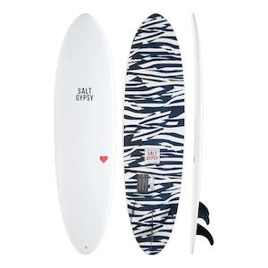 SALT GYPSY X CYNTHIA ROWLEY MID TIDE 7'0" SHARK DETERRENT EPOXY SOFT 46L FCSII