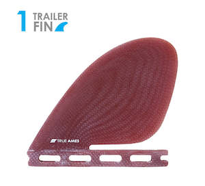 Twin Fin: TRUE AMES RABBITS TAIL TRAILER FG FUTURES - RUST