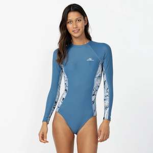 Full Price For Bold Sale Wetsuits: O'NEILL WMNS LANEY BZ SURFSUIT - BLUE FLORAL