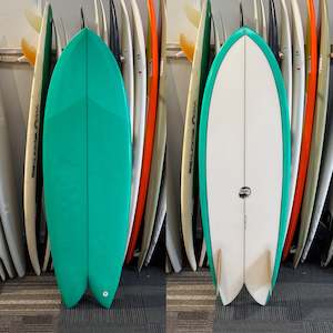 Second Hand Surfboards: THOMAS BEXON KEEL FISH 5'4" PU 30L