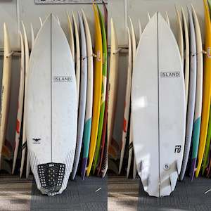 Second Hand Surfboards: ISLAND FUTURA BAT 6'1" 35.91L