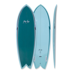 Twin Fin: GERRY LOPEZ SOMETHING FISHY 5'6" TRUERIDE FUTURES 33.8L