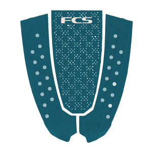 Pin Grip: FCS T-3 PIN ECO 3PC GRIP/TRACTION - ECO TIDAL TEAL