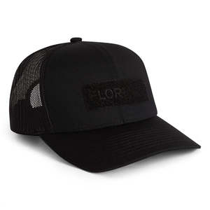 Full Price Bold Clothing: FLORENCE RECON TRUCKER CAP - BLACK