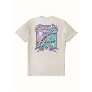 VISSLA DRAIN PIPES COSMIC WASH SHORT SLEEVE TEE - DUNE