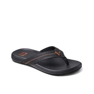 Full Price Bold Clothing: REEF MENS CUSHION PHANTOM 2.0 LE SANDAL - BLACK/COFFEE