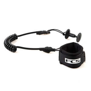 FCS BODYBOARD CLASSIC WRIST LEASH - BLACK