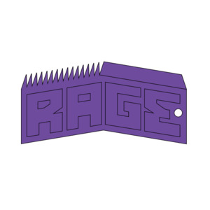 Full Price Bold Hardware And Accessories: RAGE WAX COMB - PURPLE