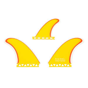 Twin Fin: WILD THINGS FITZ TWIN + STABILISER FUTURES FG - FIRE