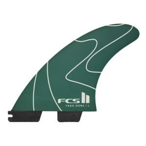 Thruster: FCS II YAGO DORA PC TRI M/L - PULSE GREEN