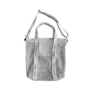 All: Real World Mesh Bag - Beige