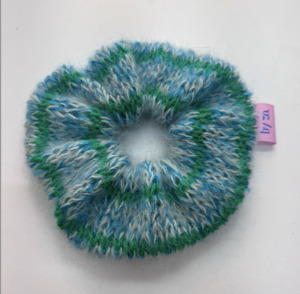 all hair: Big knitted scrunchies - 3 colours