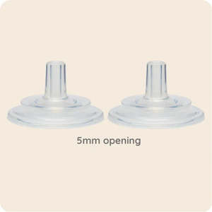 Subo Straw - Clear - 5mm 2pk