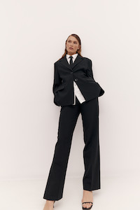 Trousers: Straight Tailored Trouser