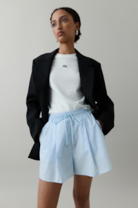 Shorts: Cotton Drawstring Shorts