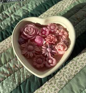 Gift Cards Vouchers: Scented heart candle