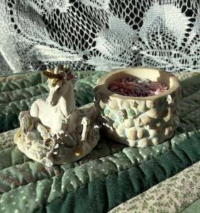 Scented unicorn candle