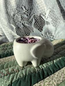 Scented elephant candle