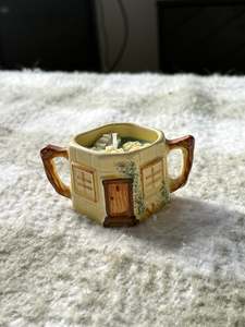 Upcycled mini candle