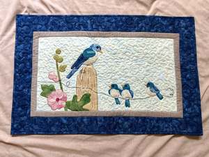Gifts Under 50: “Sitting Pretty” Handmade Quilt Wall Hanging