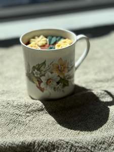 Ceramic Candles: Upcycled Scented Candle | Teacup