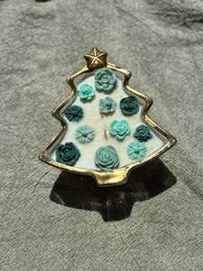 Upcycled Scented Candle | Christmas Tree