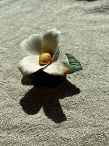 Ceramic Flower Upcycled Fridge Magnet