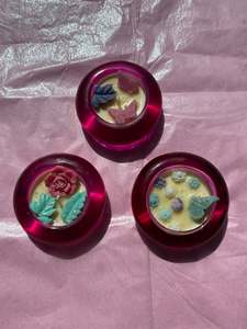 Candles: Upcycled Scented Candle | Pink Tealights