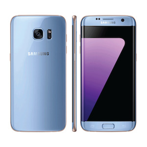 Galaxy S Series: Samsung Galaxy S7 Edge 32GB Unlocked Blue Mobile Smart Phone FREE SHIPPING