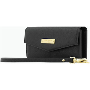 Phone Powerbanks: Kate Spade New York Saffiano Wristlet Phone Case - Fits any phone up to 4.7"