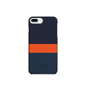 Phone Powerbanks: Jack Spade Snap Case iPhone 7 Blue/Orange Stripe - Brand new in box