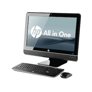 Refurbished Hp Desktops: HP Elite 8200 AlO Core i5 2400S 2.5GHz 4GB 750GB Full HD 23" Webcam Win 7