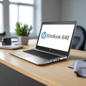 Refurbished Hp Laptops: HP EliteBook 840 G2 i5 5300U 2.3GHz 8GB 128GB SSD 14" NO OS | Wty