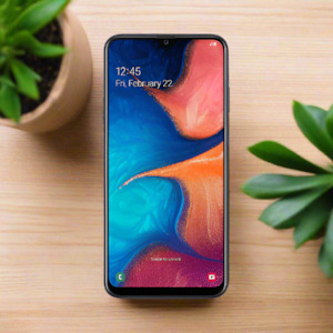 Used Refurbished Smartphones: Samsung Galaxy A20 SM-A205YN 32GB Blue Unlocked Smartphone | Wty