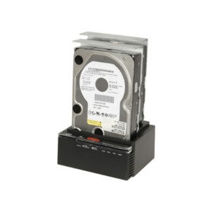 Docking Stations: DigiTech XC4695 Dual Bay SATA HDD SSD Docking Station | Wty