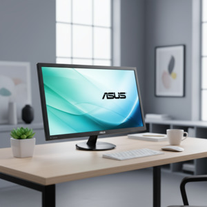 Used Refurbished Monitors: ASUS VP247 23.6" 1920x1080 5ms 16:9 VGA HDMI LCD Monitor | 1Yr Wty