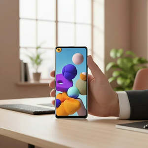 Used Refurbished Smartphones: Samsung Galaxy A21s SM-A217F 32GB Unlocked Smartphone Black | PARTS ONLY