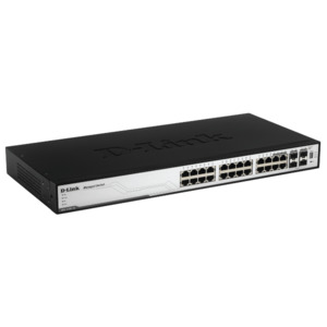 D-Link DGS-1100-24P 24-Port Gigabit PoE Smart Managed Switch | Wty