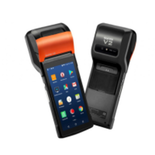 SUNMI V2 T5930 Black Handheld POS Terminal w/ Printer | Wty