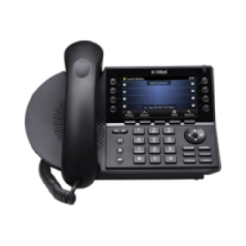 Mitel IP485G Gigabit VoIP Phone Black 8-Line Color Display | Wty